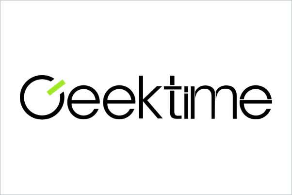 The Geektime logo